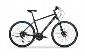 Tabou Okvir kolesa Tabou flow 4.0 Cross 23 Altus 3X9 hidravlika črno/modro