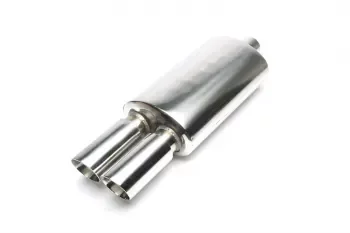 TATechnix Univerzalni športni dušilec 63 mm TA Technix 2x76 mm nerjaveče jeklo