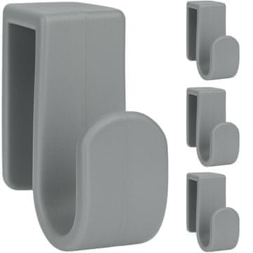 Primpol Obešalnik, kavelj, nosilec radiatorja, radiator Primpol 4 kosi. Siv