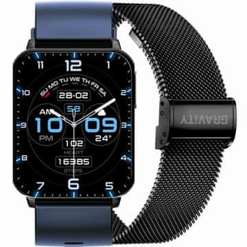 Gravity Pametna ura unisex gravity GT17-9 - amoled, dodaten pašček (sg038i)