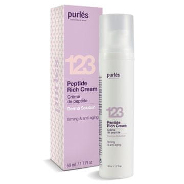 Purlés Krema za obraz Purles 123 s peptidi - prehrana in regeneracija kože