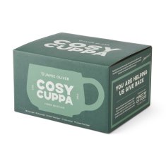 Jamie Oliver Keramična skodelica Big Love Cozy Cuppa Green 375 ml / Jamie Oliver