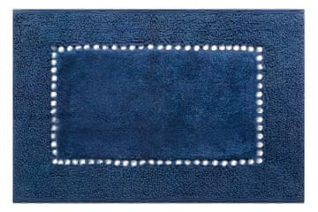 shumee Topla kopalniška preproga chic glamour crystals 50X70CM temno modra