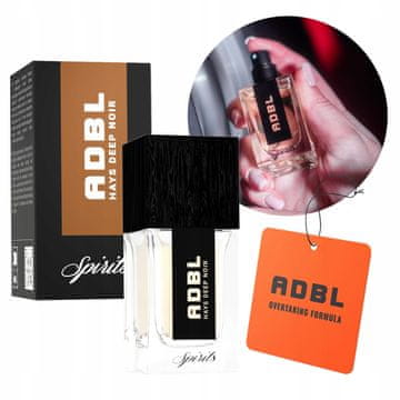 shumee Adbl Spirits Hays Deep Noir parfum + obesek za dišavo ZA avtomobile