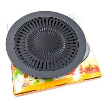shumee Nastavek za žar ZA kamping štedilnik 32 CM črn dvojni NEPRILEGAJOČI