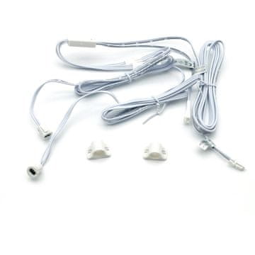 shumee LED dvojno senzorsko stikalo za omarice belo 60/100W 12-24V Idealed