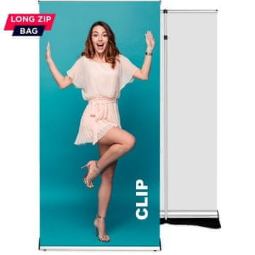 shumee Roll up Clip 85x220 - teleskopska palica, sistem za menjavo grafike