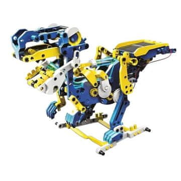 shumee 12 v 1 hidravlično-sončna robotska igrača, ustvarjalna interaktivna