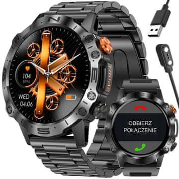 Gravity Moška pametna ura gravity GT20-1 - amoled, dodaten pašček (sg024a)