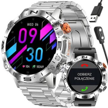 Gravity Moška pametna ura gravity GT20-2 - amoled, dodaten pašček (sg024b)