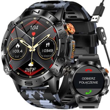 Gravity Moška pametna ura gravity GT20-5 - amoled, dodaten pašček (sg024e)