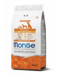 Monge Monge Monoproteinska raca za mladičke z rižem in krompirjem 2,5 kg