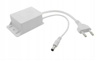 shumee Napajalnik za snemalnik kamere DC12.0V 2.0A 12V bela 5.5mm x 2.1mm