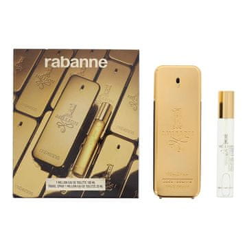 Paco Rabanne 1 Million Men set toaletna voda v spreju 100 ml + toaletna voda v spreju 20 ml