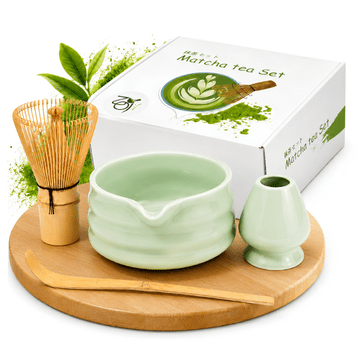 shumee Zoi Matcha Tradicionalni set za pripravo Matcha Darilni set 4 kosi