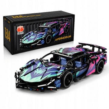 shumee Super CAR športni avtomobilski bloki lamborghini premium kontejner