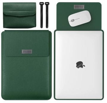 shumee 3v1 ovitek z zadrgo za Macbook AIR PRO 13" M1 M2 M3 13.3 13.6 14.2