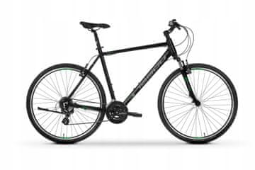 Tabou Kros kolo Tabou Flow 1.0, okvir 23", Shimano Altus 2X7 črno/zeleno