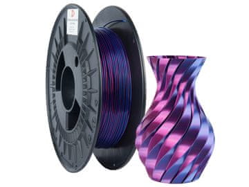 shumee Filament 3DPower PLA svileni dvojni 1,75 mm vijolična/modra 0,3 kg