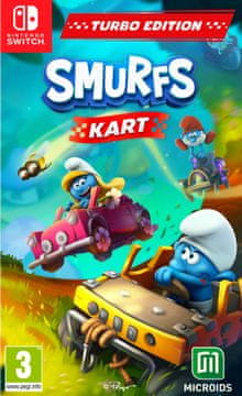 shumee Smurfs Kart - Nintendo Switch (različica v škatli, koda za prenos)