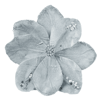shumee Rože za božično drevo - srebrna magnolija na 20 cm visokem steblu