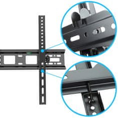 shumee Nosilec za TV 32"-65", stenski nosilec, do 30 kg, VESA, nastavljiv