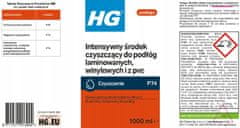 HG HG intenzivno profesionalno čistilo za laminatne talne obloge 1 l