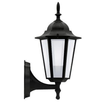 shumee Retro vrtna stenska svetilka Liguria E27 IP43 črna Goldlux 201928