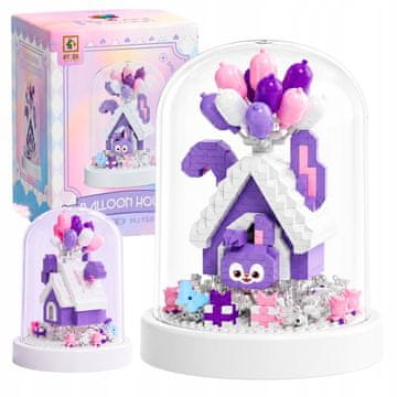 shumee Balonska hišica Bunny Blocks z zajčjo kupolo 515 kosov kot darilo