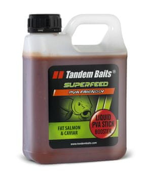 SuperFeed tekoči PVA stick booster 1000 ml mastni losos in kaviar