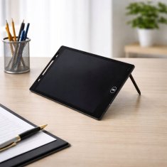 shumee LCD risalna tablica 12" črna - velik elektronski zvezek s pisalom