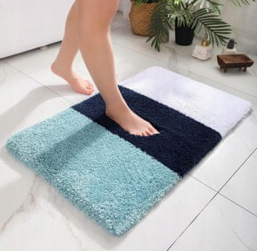 shumee Chakme Zelo debela nedrseča vpojna kopalniška preproga 51 x 81 cm