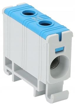 Tracon Electric MODRI KONEKTOR ZBIRALNIC Nevtralni N 1 x 2,5-35 mm² 135 A TRACON FLEAL-35/1K