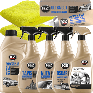 shumee K2 velik set kozmetike ZA nego avtomobila, avto roton tapis nuts