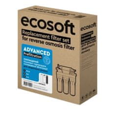 Ecosoft Komplet filtrirnih vložkov Ecosoft CHV3ECO RO. Polletni komplet.