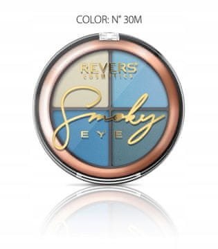 REVERS Revers Smoky Eye 30M - paleta 9 dolgoobstojnih senčil za oči 8 g
