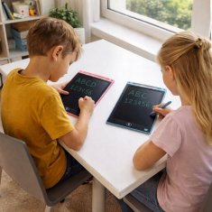 shumee LCD risalna tablica 10" modra za otroke - velik zaslon s pisalom
