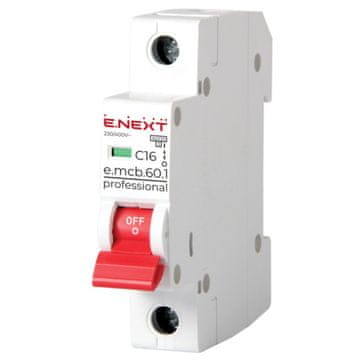 shumee E.next p042008 Varovalka odklopnika PRO 1P C 16A 6kA 230/400V AC