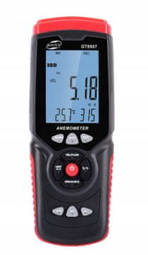 shumee Anemometer, merilnik vetra, temperatura, merjenje hitrosti zraka