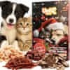 shumee Božični adventni koledar UniQ Pets s priboljški za pse in mačke
