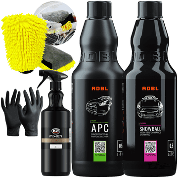 shumee Avto šampon Adbl Snowball + APC + rokavica za pranje avtomobila