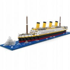 shumee Ladja Titanik 1878 El Zbirateljski model 56 cm Velika 3D figura