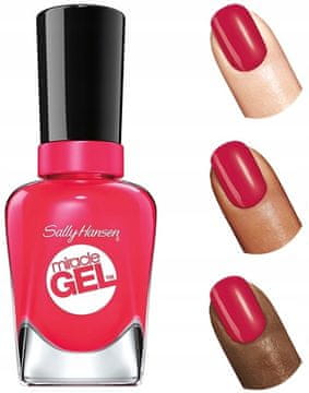 Sally Hansen Sally Hansen Miracle Gel gel lak brez UV svetilke Pink Tank 220