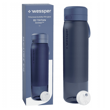 Wessper Wessper Tritan steklenica s filtrom WES273-1000-BL modra 1000ml