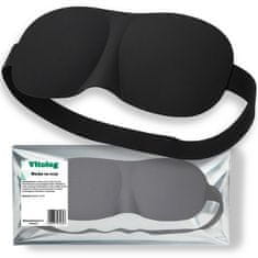 It BC Sleeping Eye Mask Potovalna maska za spanje za letalo črne barve