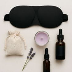 It BC Sleeping Eye Mask Potovalna maska za spanje za letalo črne barve