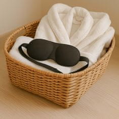 It BC Sleeping Eye Mask Potovalna maska za spanje za letalo črne barve