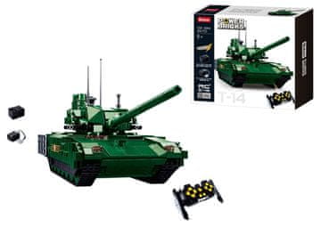 Sluban Sluban RC vojaški tank T14 na daljinsko upravljanje 995 - B0850