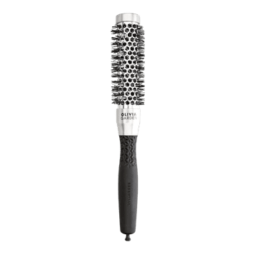 Olivia Garden Olivia Garden Essential Blowout - srebrna krtača za lase 25 mm