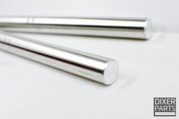 shumee Aluminijaste palice (cevi) za krmilo s sponko - 22 mm - 300 mm